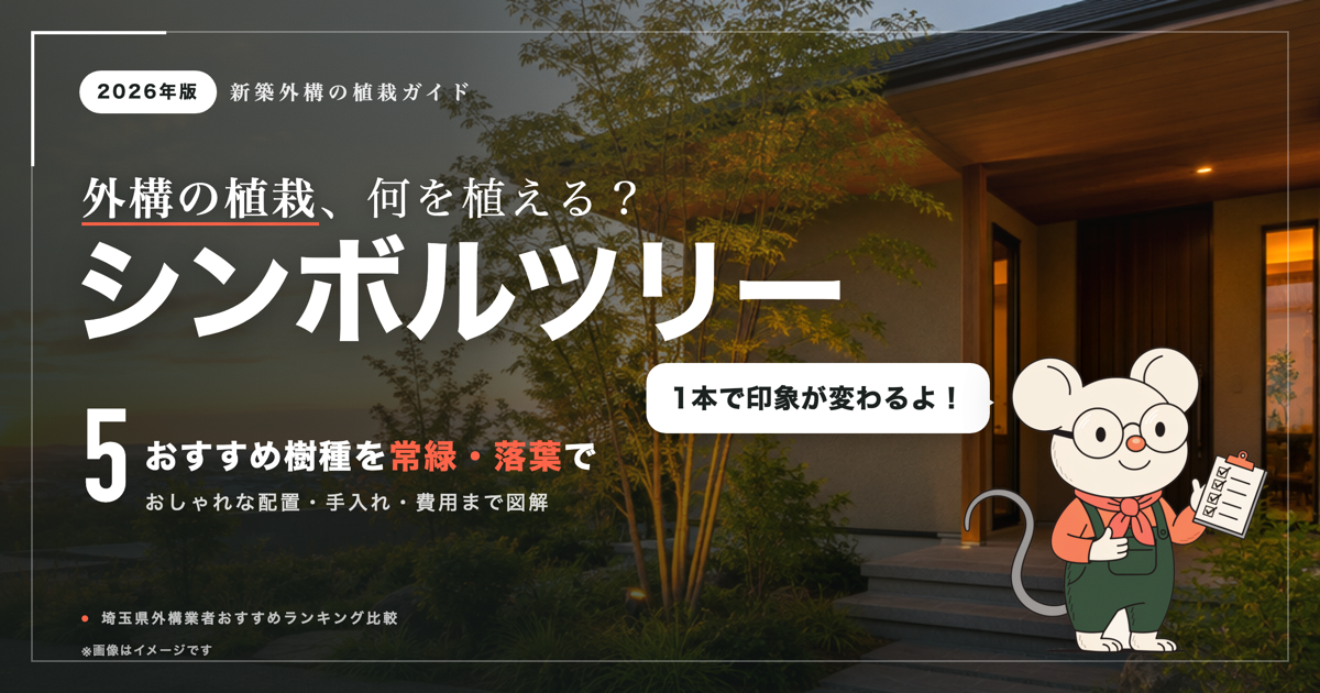 シンボルツリー、何を植える？