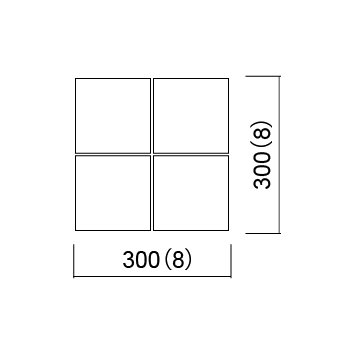 グリーンウッドⅢ 形状図 150角平ユニット