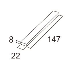レクサム 形状図 調整用平