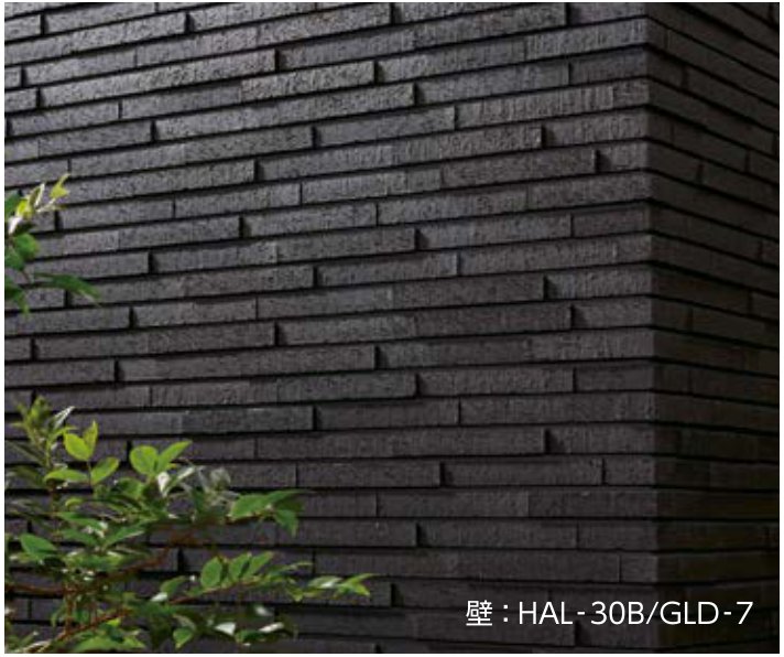 グラッデン 施工例（住宅外壁出隅・HAL-30B/GLD-7）
